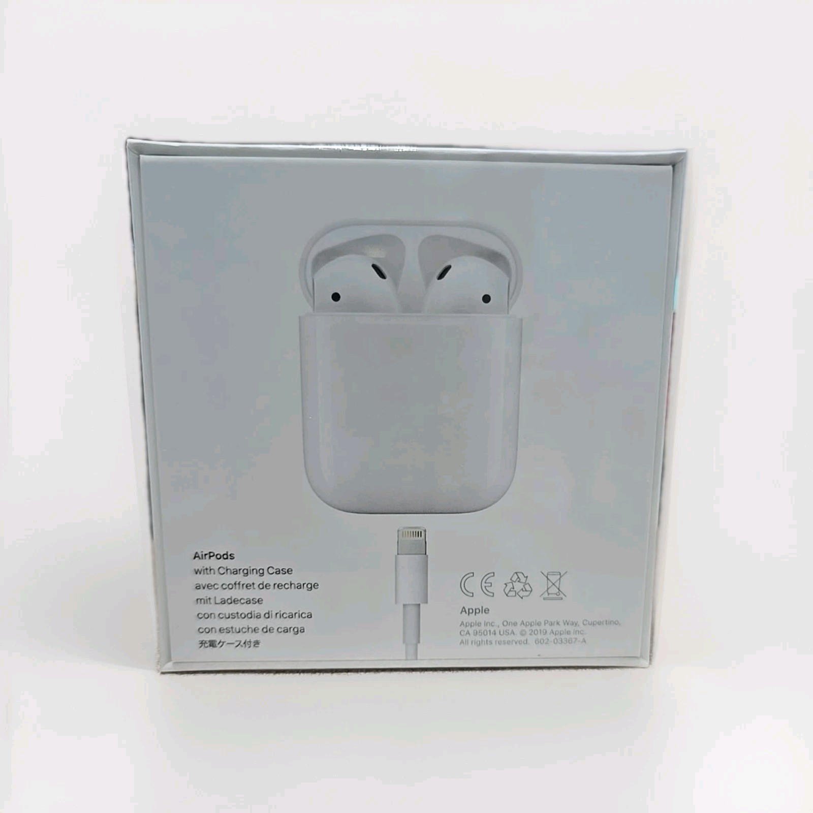 NEW Apple AirPods 2nd Generation with Charging Case - White- Sealed In Box