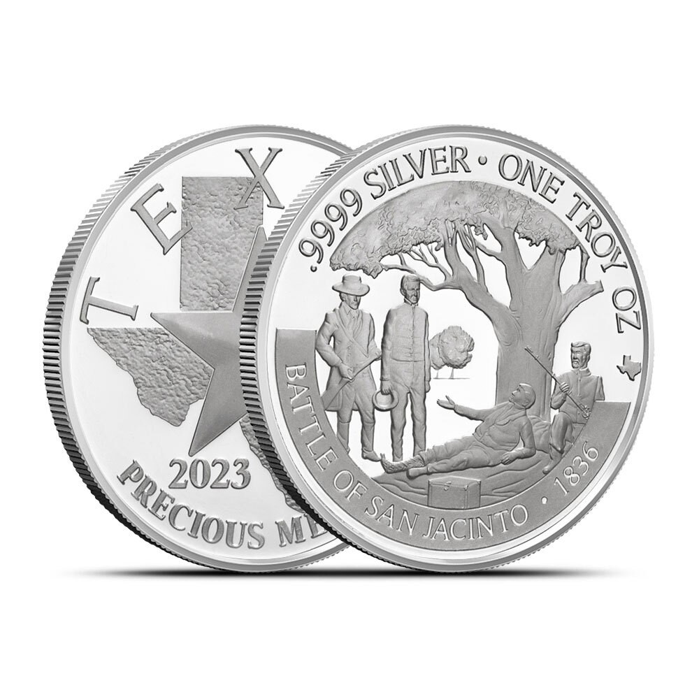 Texas Mint Silver Revolution Series 4-Round Set