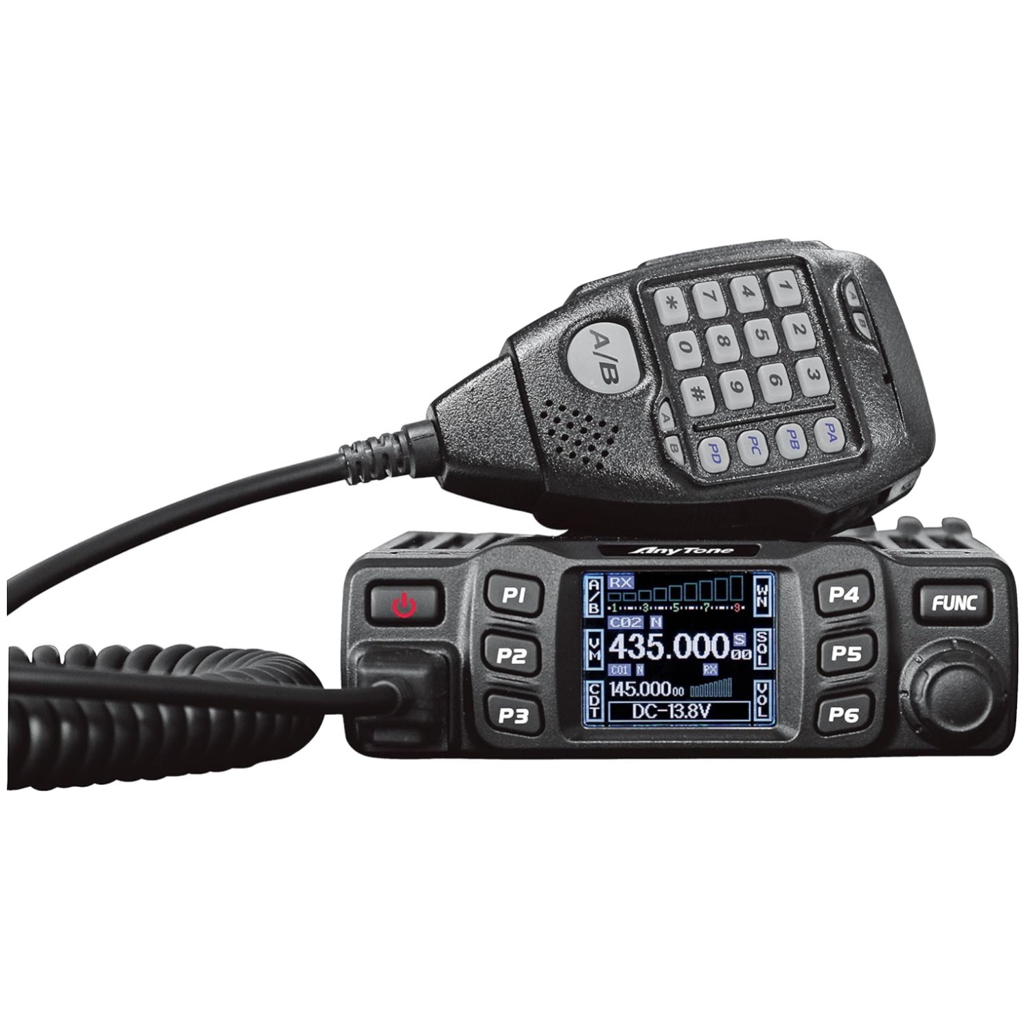 Dual Band Transceiver with CTCSS/DCS Scan