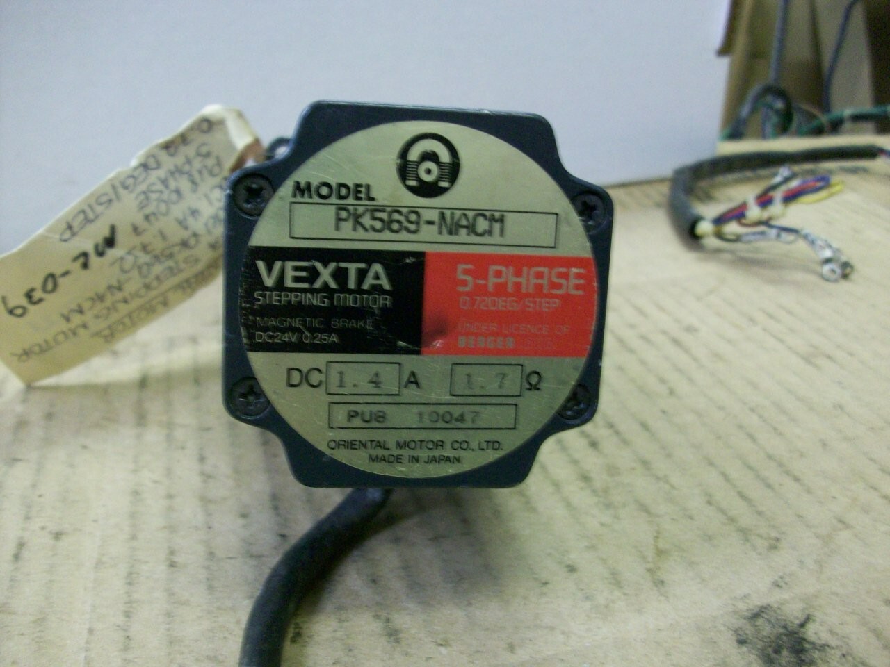 VEXTA PK569-NACM STEPPING MOTOR