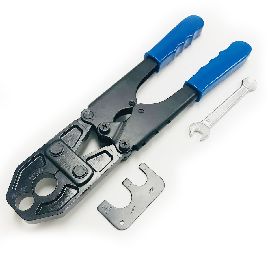 EFIELD PEX 1/2" & 3/4 COMBO Crimp Tool Kit with Ring Removal Tool , Pipe Cutter