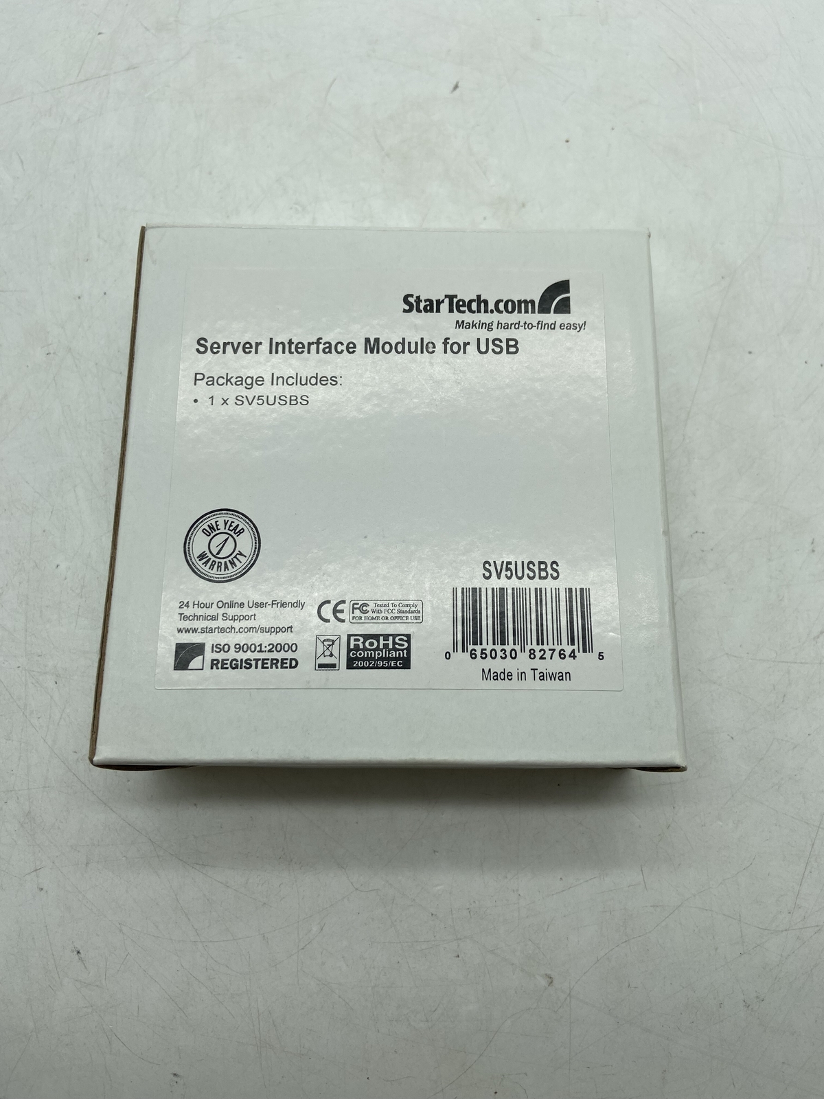 StarTech.com USB Server Interface Module for SV5USBS series Cat5 KVM FREE S/H