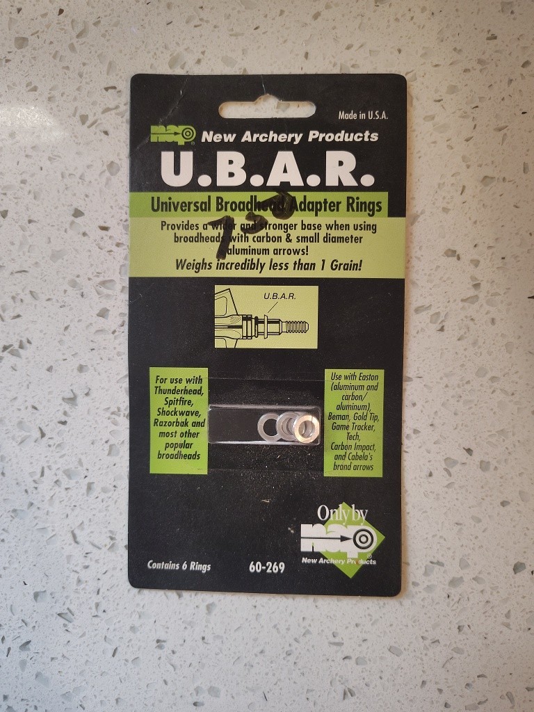 New Archery Products Universal Adapter Rings, (60-269).