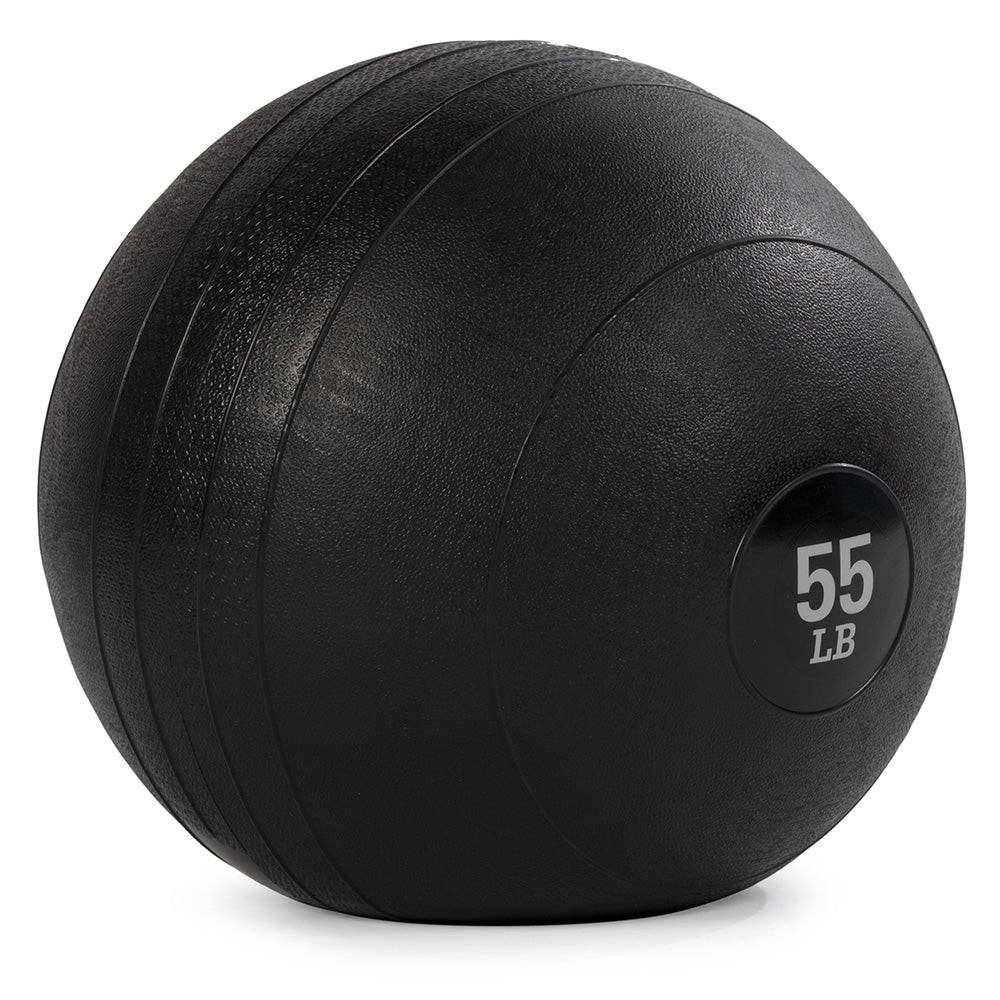 Titan Fitness 55 LB Rubber Slam Ball, Dead Weight Ball Absorbs Impact