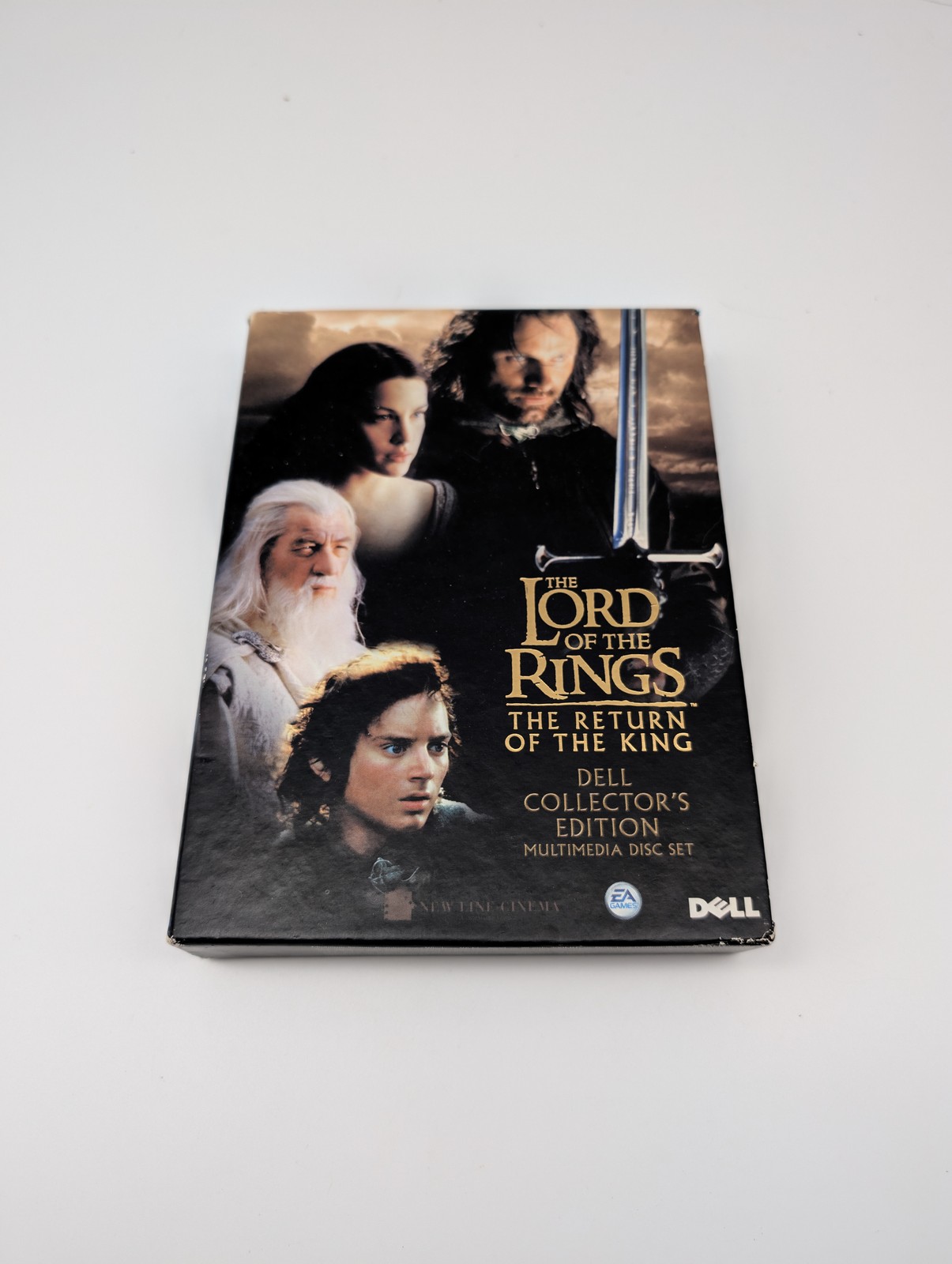 Lord of the Rings Return of the King Dell Collector's Edition PC Game 4 Disc Set