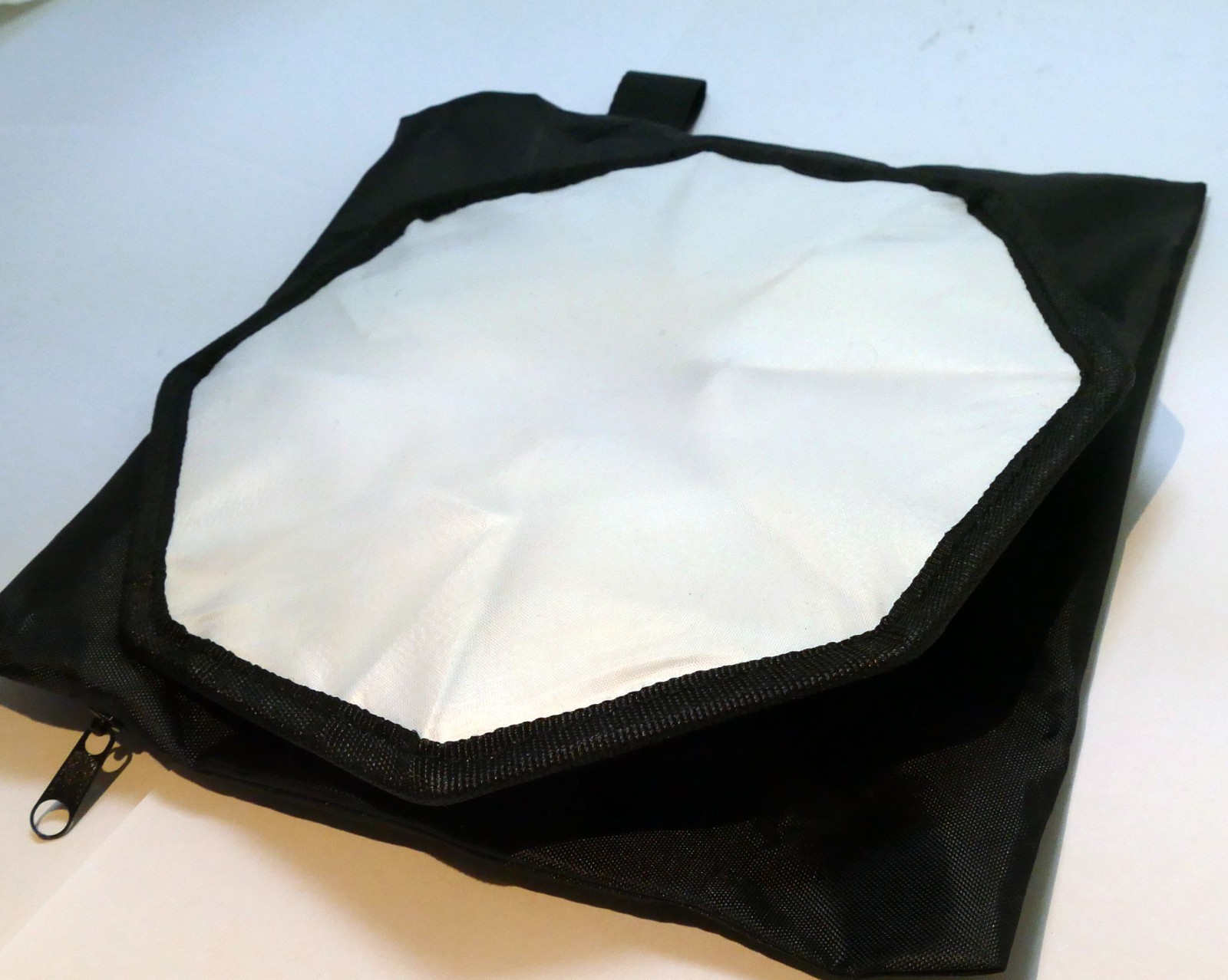 Flash Extender Soft box Flash Adapter Speedlight 7X7" medium silver / white