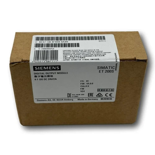 New Siemens 6ES7 138-4FB04-0AB0 / 6ES7138-4FB04-0AB0 Digital Output Module