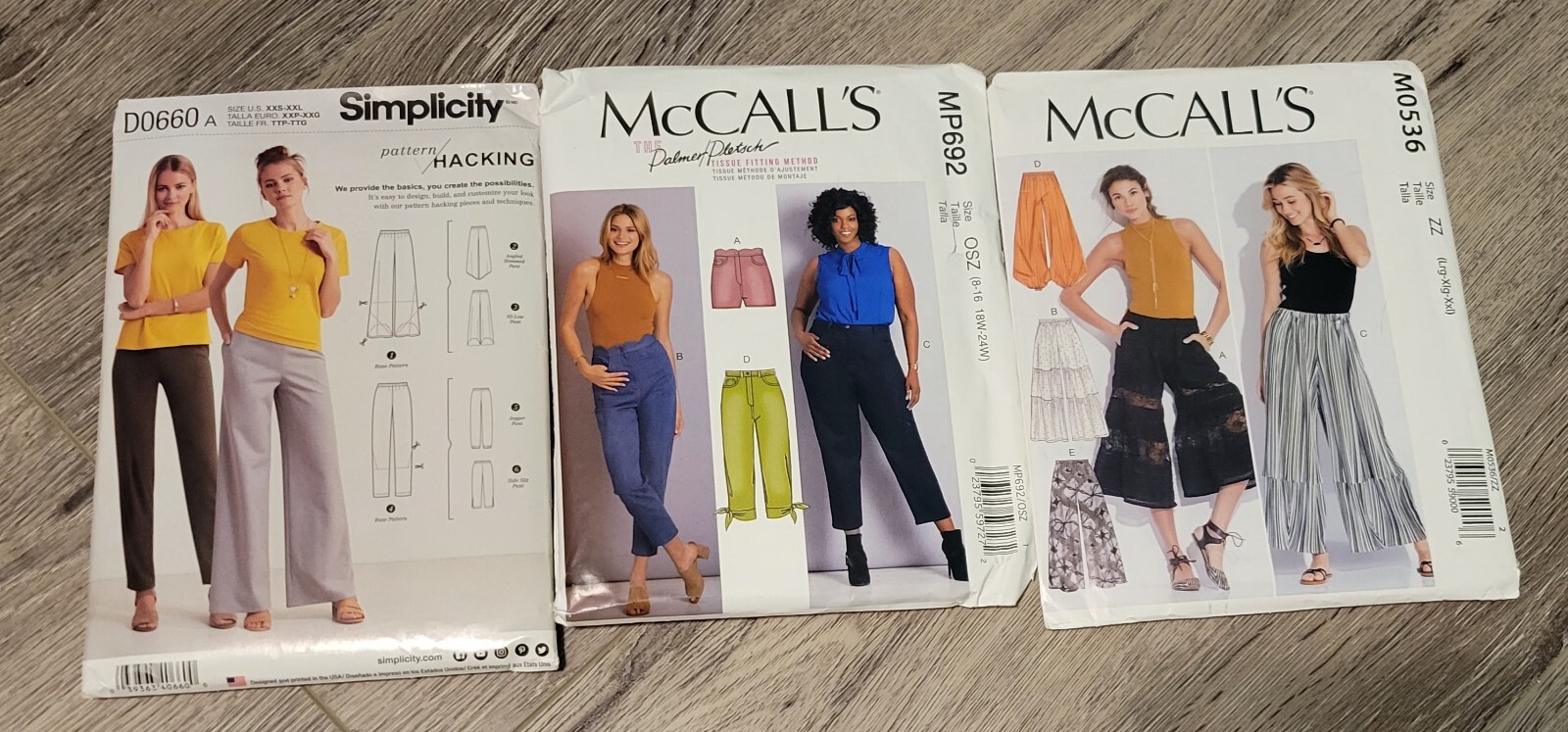Simplicity, McCall's Sewing Patterns. Women's Skirts/Pants