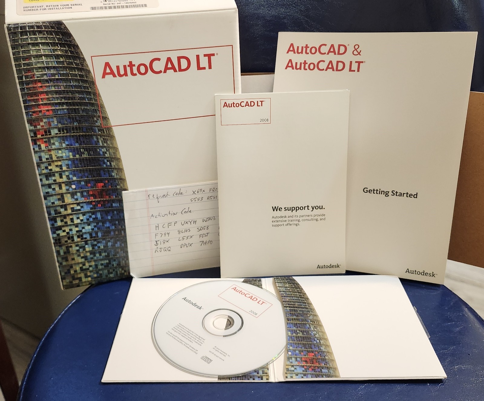 Autodesk AutoCAD LT 2008 Version for XP/Vista