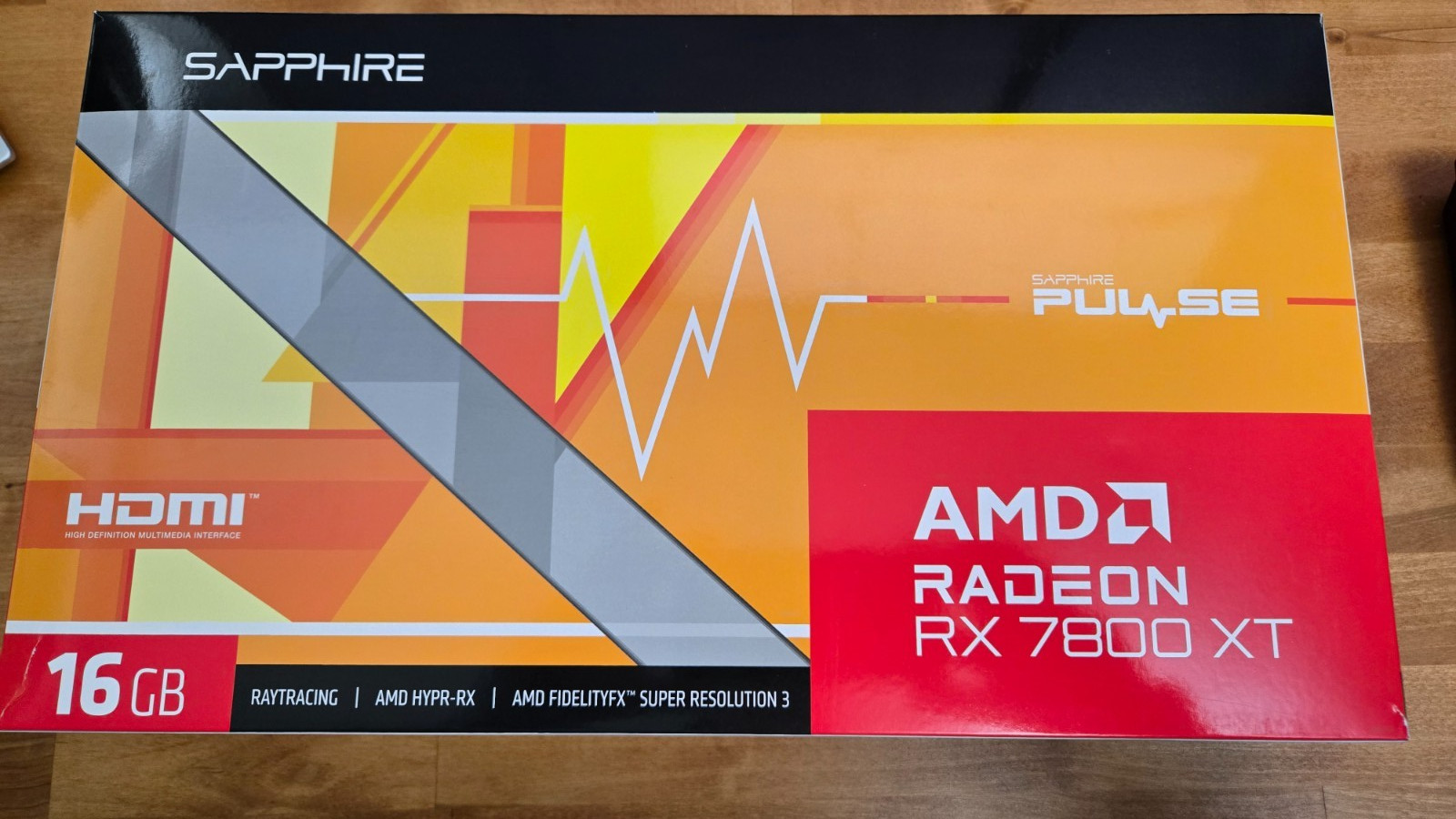 SAPPHIRE PULSE AMD Radeon RX 7800 XT 16GB GDDR6 Graphics Card