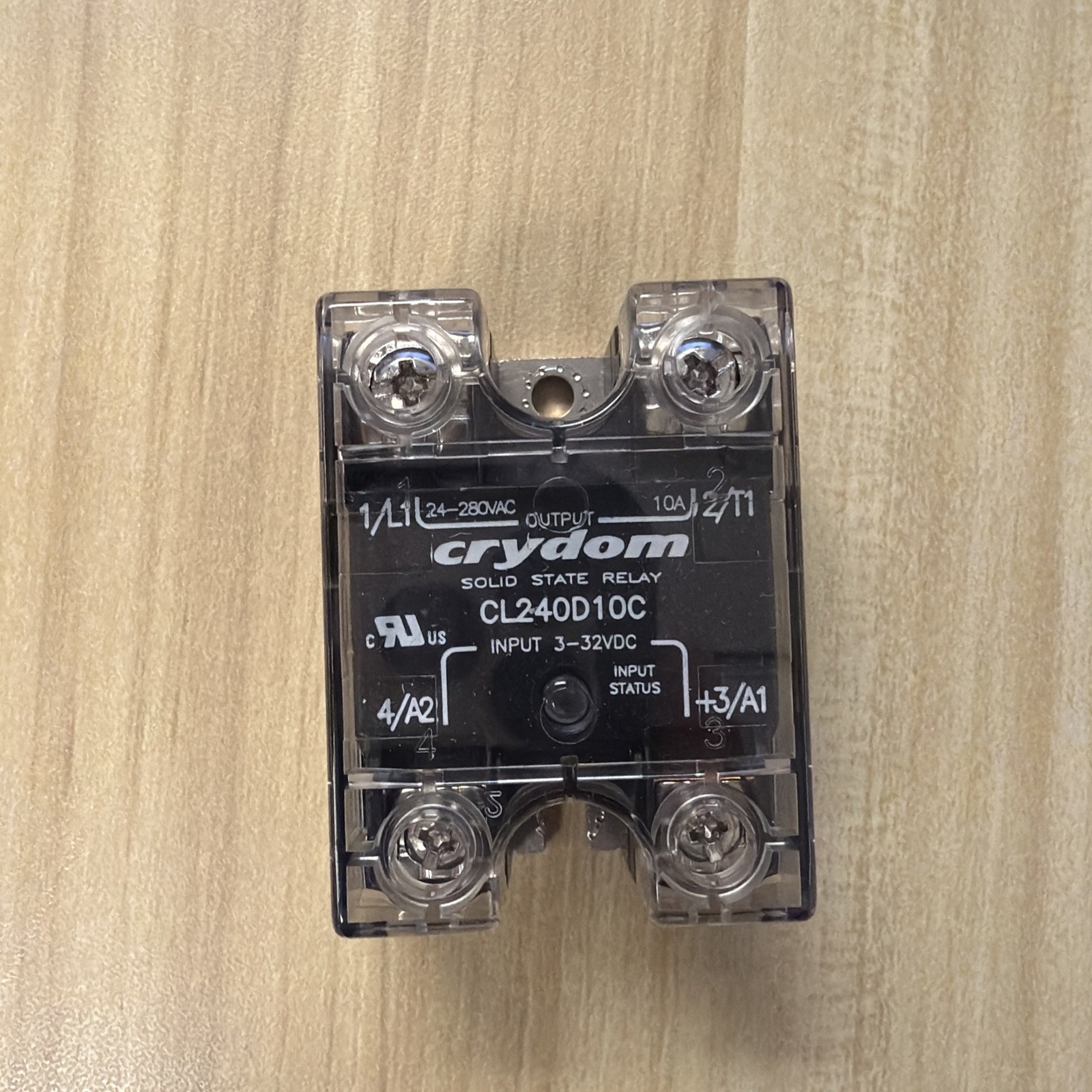 Crydom CL240D10C Solid State Relay, 1 Phase, Screw Clamp, Panel, Triac