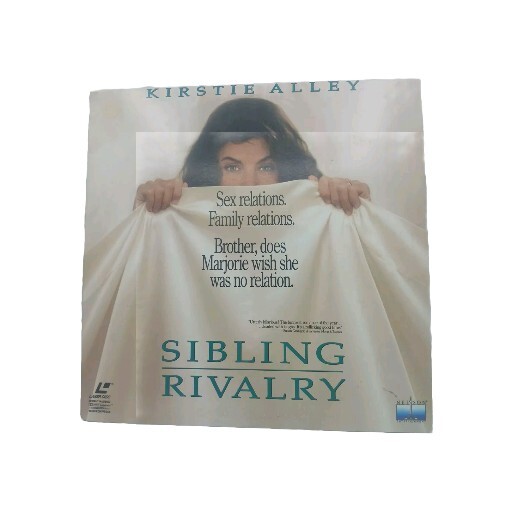 SIBLING RIVALRY Laserdisc LD VERY GOOD CONDITION GREAT FILM KIRSTIE ALLEY STARS!