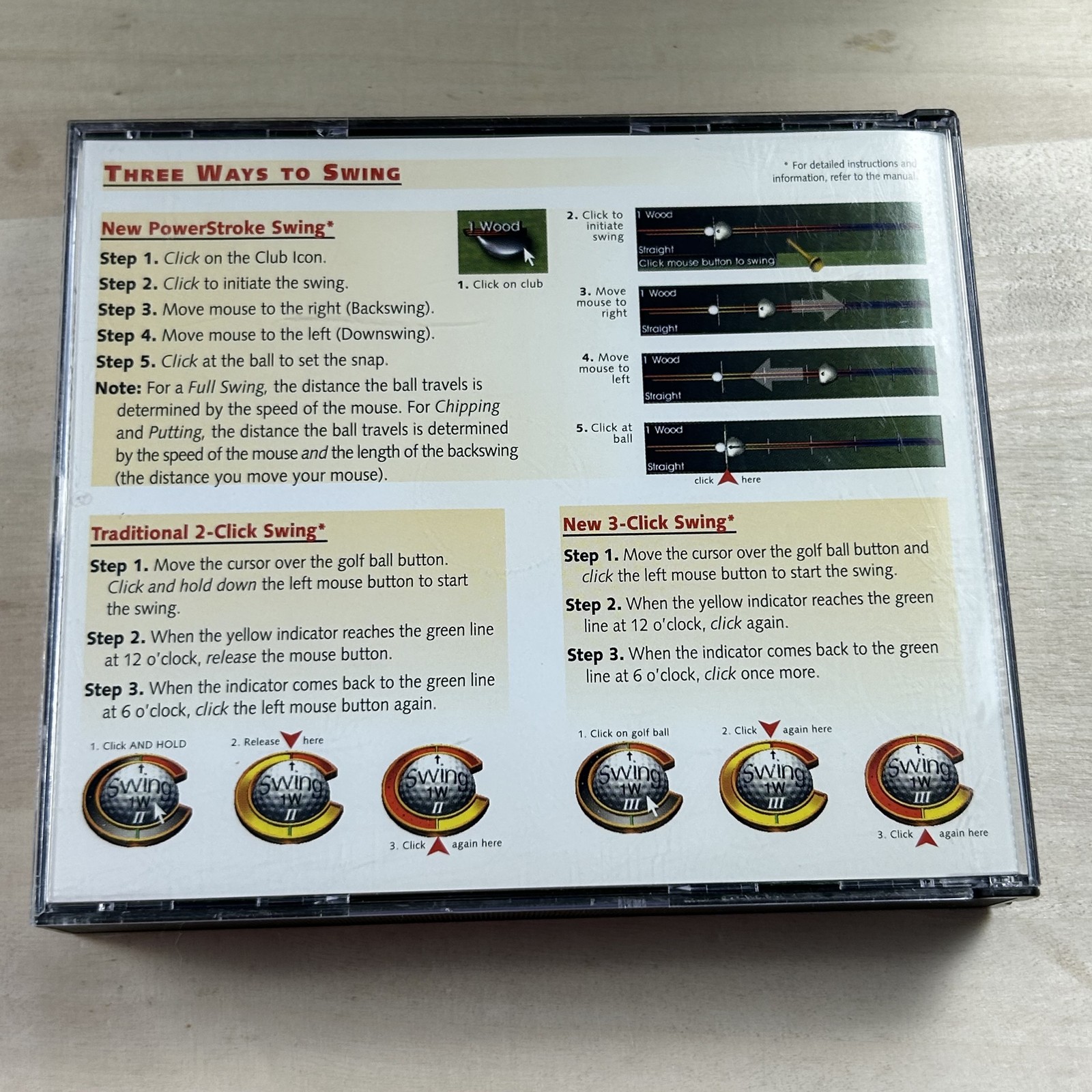 Links LS 1999 Upgrade Version PC CD-ROM Golf Simulation Game ACCESS Software