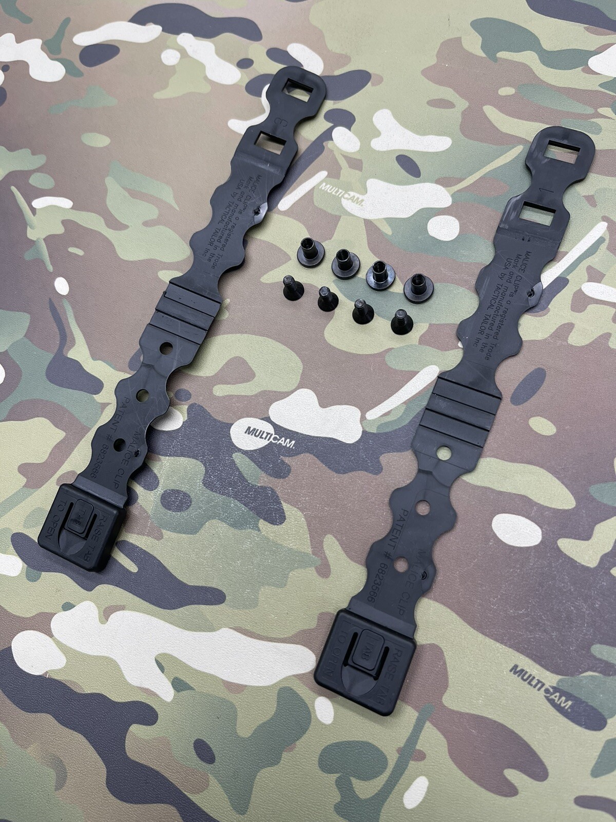 Black Injection Molded 5" Malice Clips