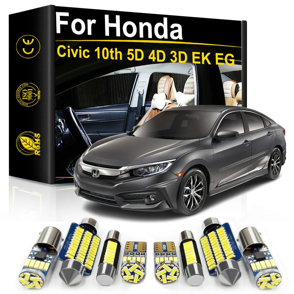 Interior Light Kit for Civic EK EG 10th Gen 1992-2020 Canbus