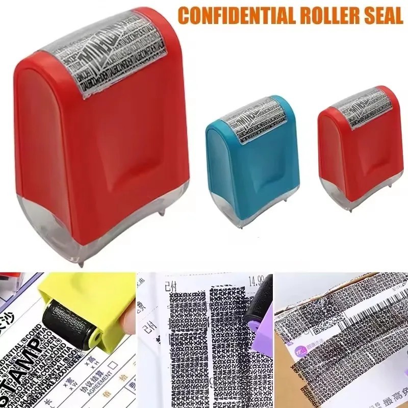 Privacy Protection Stamp Roller – Anti-Theft Identity Blocking Roller Seal