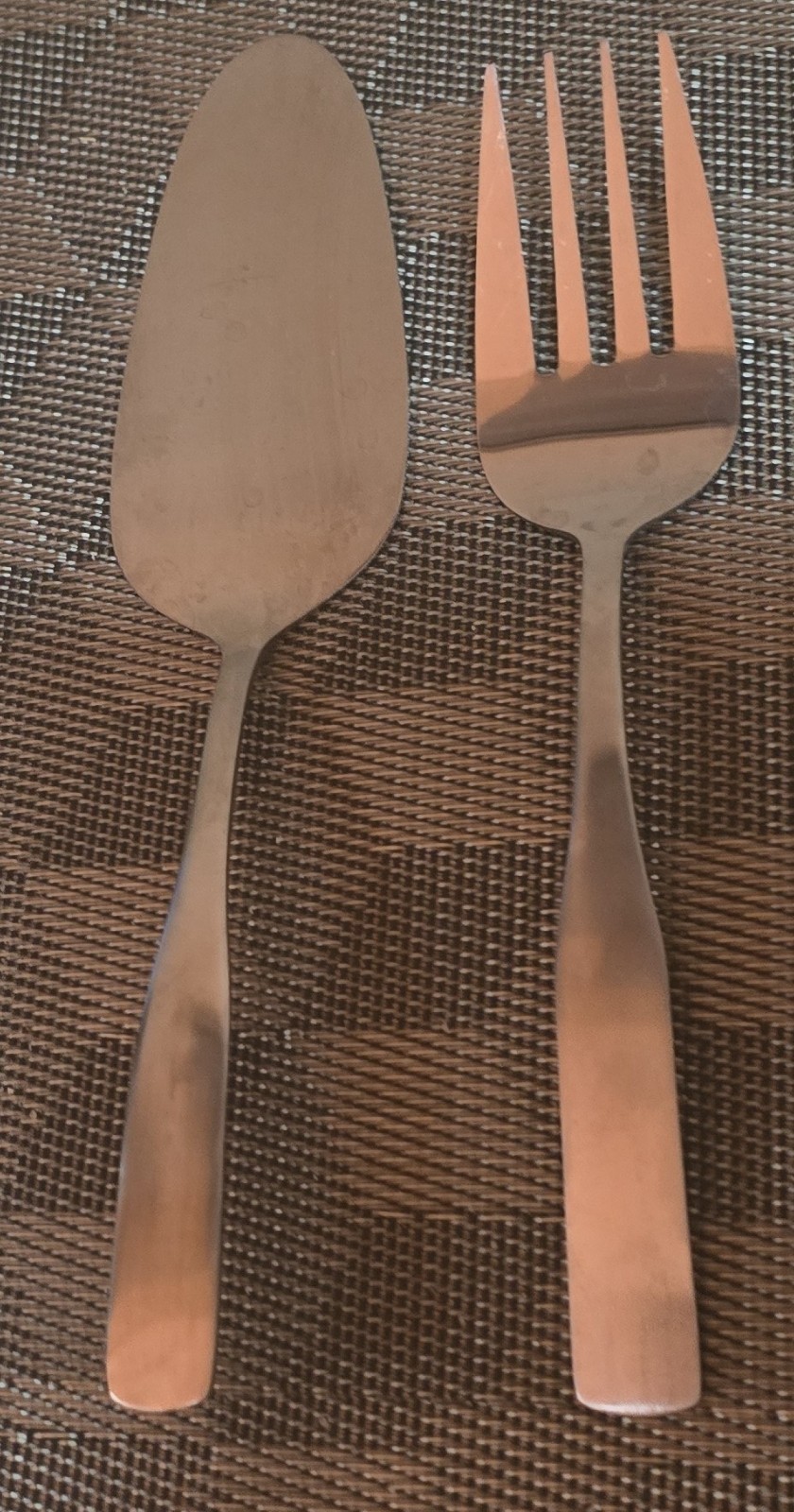 Cambridge Stainless Steel Cake Server And Fork