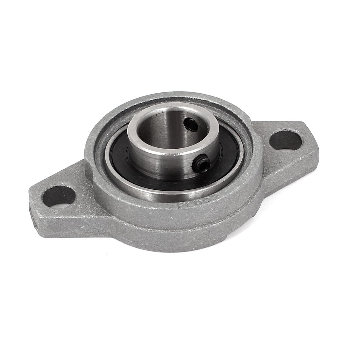 FL002 Zinc Alloy 15mm Bore Dia Self Aligning Pillow Block Bearing Flange