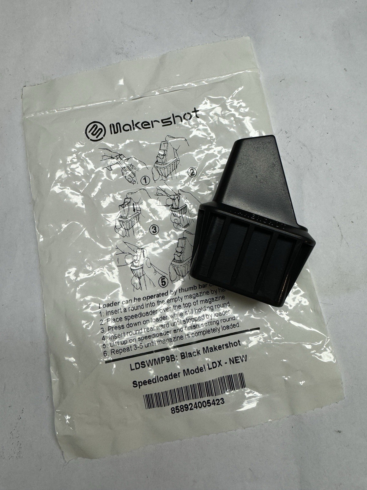 MakerShot Magazine Speed Loader for S&W M&P 9mm, LDSWMP9B LDX, New, Read Desc!