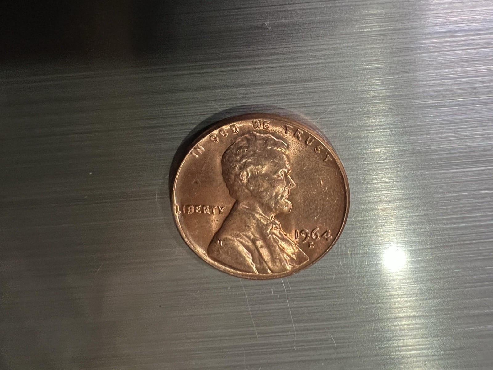 Rare Stunning 1964-D Lincoln Memorial Penny With Errors