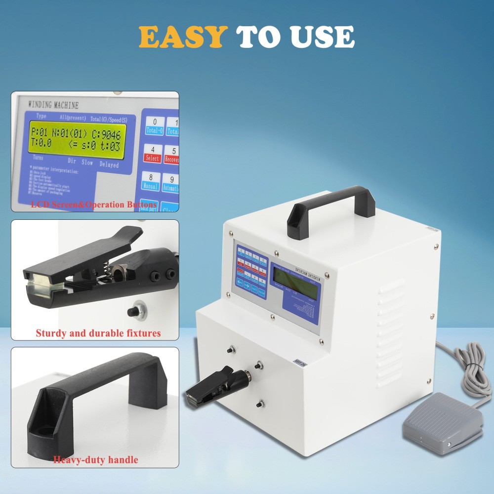110V 15W Automatic Wire Twisting Machine Highspeed Wire Twister Speed Adjustable