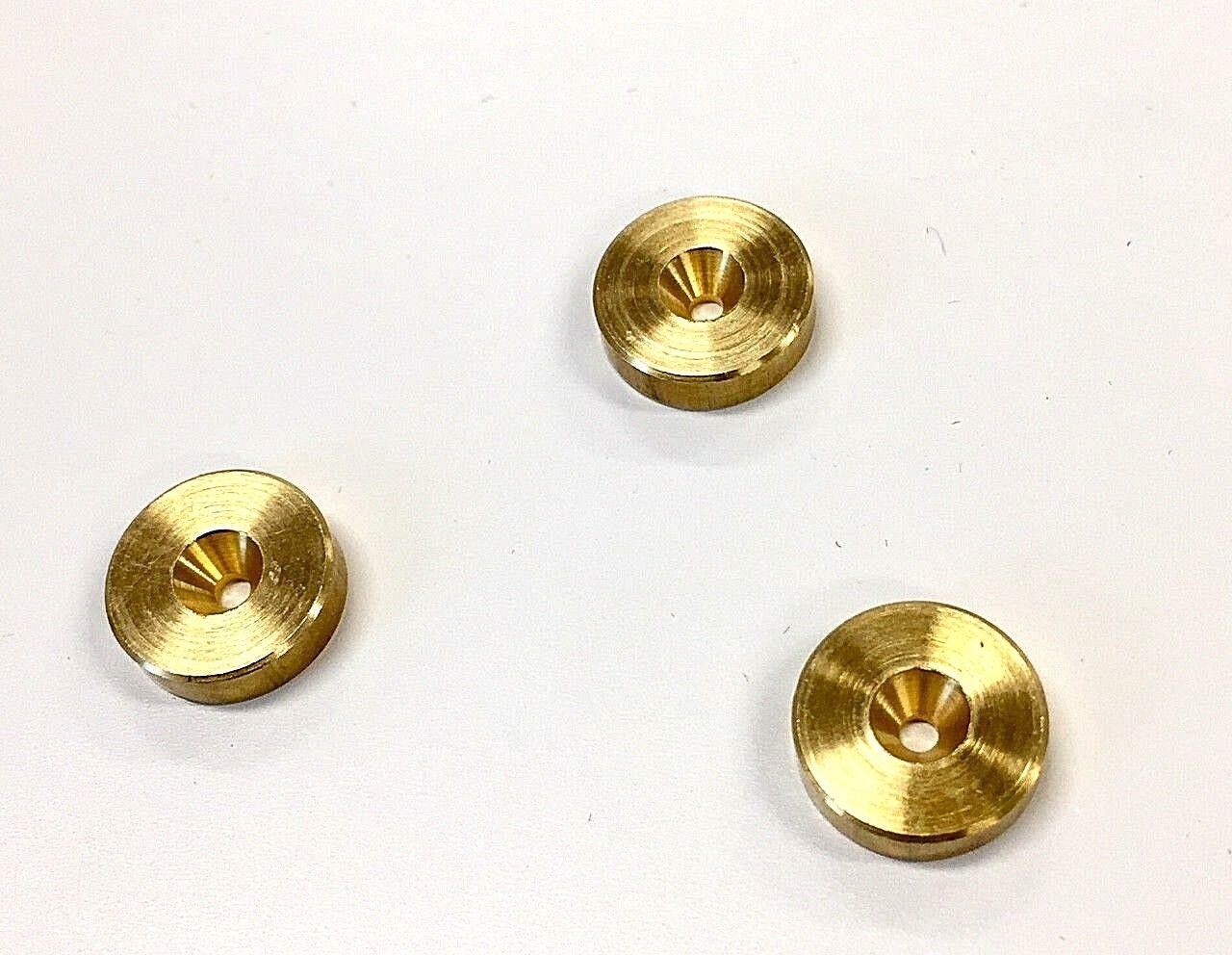 Quilters Brass Wheels   3/Pack   1/4" Seam Allowance