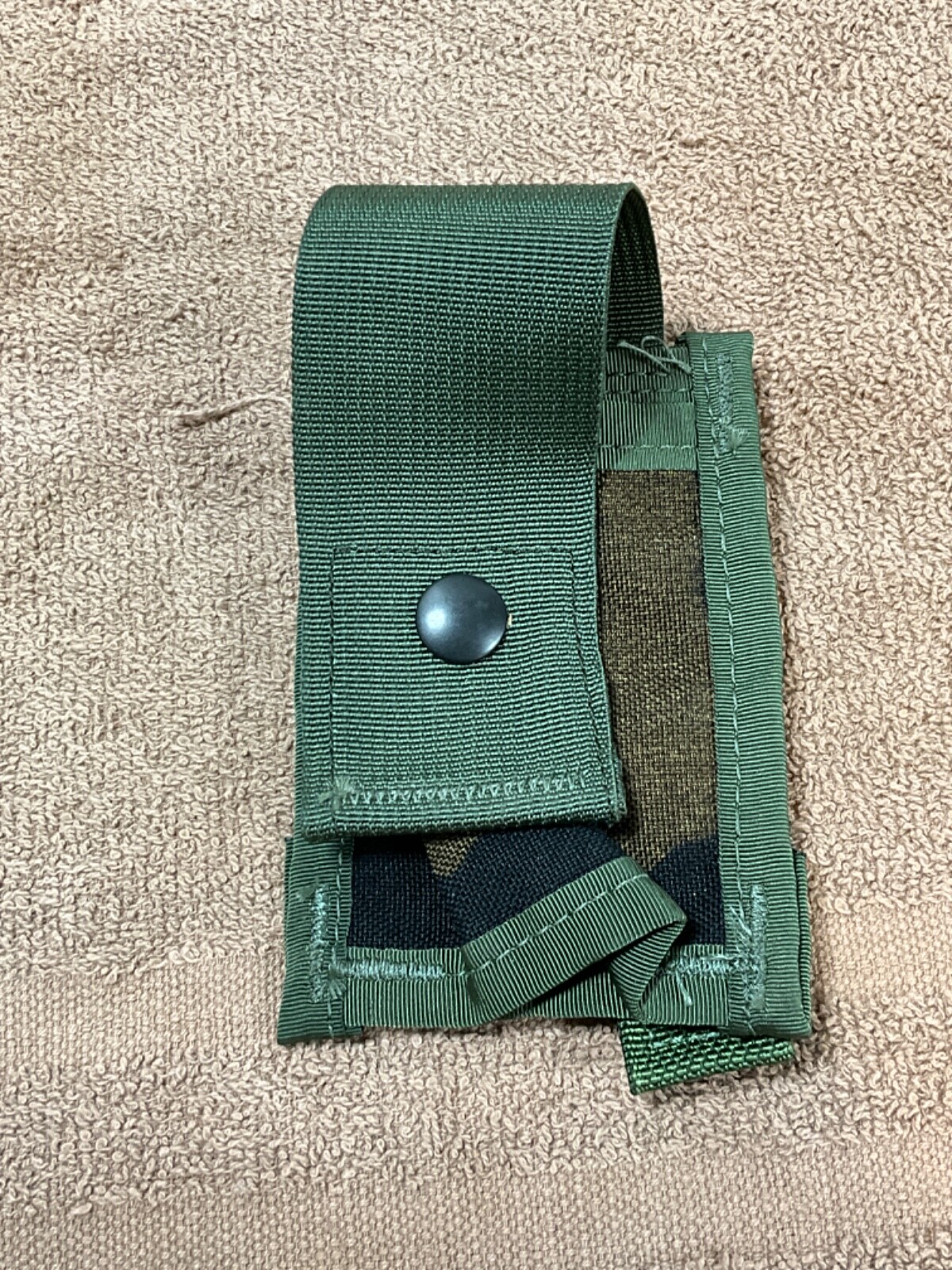 USGI MOLLE 40mm HE Pouch Single Woodland Camouflage M81
