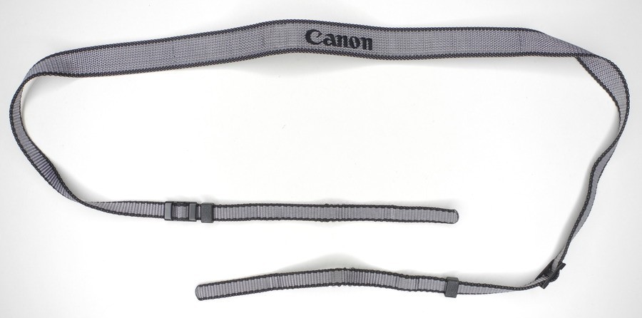 Canon Gray / Black Camera Neck Strap Included w/ NEW F-1 / F-1N (Fits Many More)