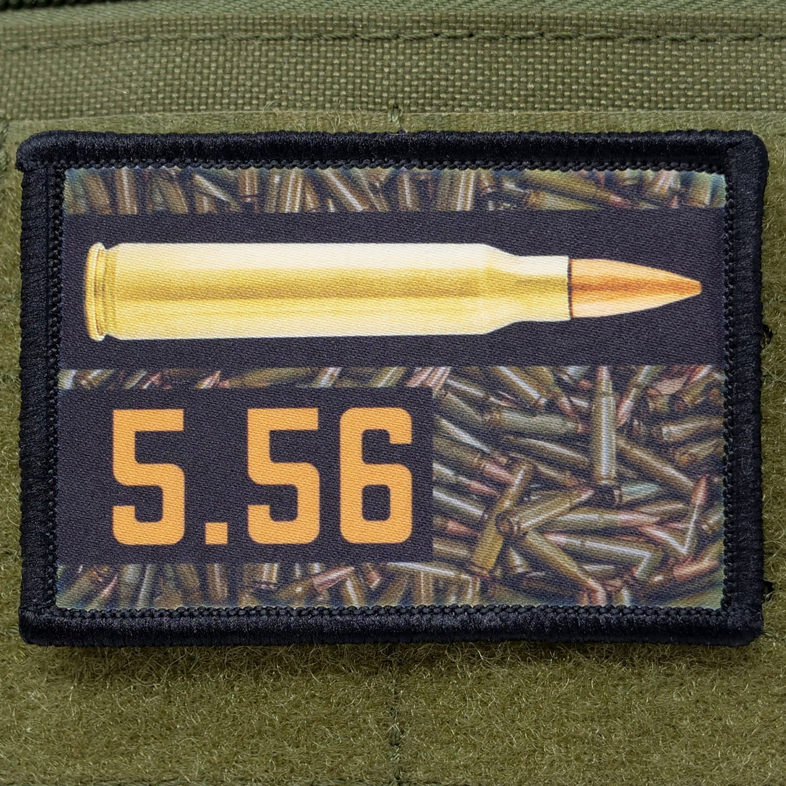 5.56 Ammo Patch Moral Tactical Gun Rights Ar-15 Hook & Loop 3x2