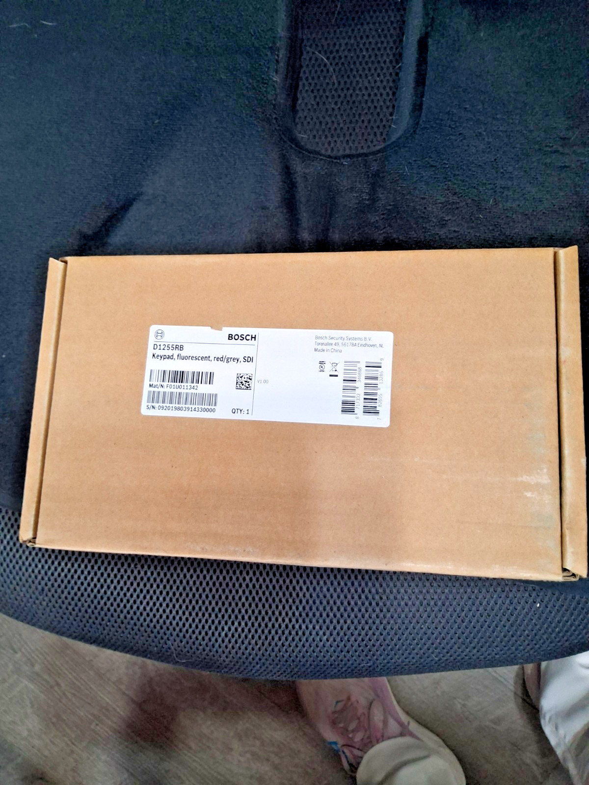 Bosch D1255RB Brand new, factory sealed Bosch D1255 keypad.  Genuine Bosch OEM