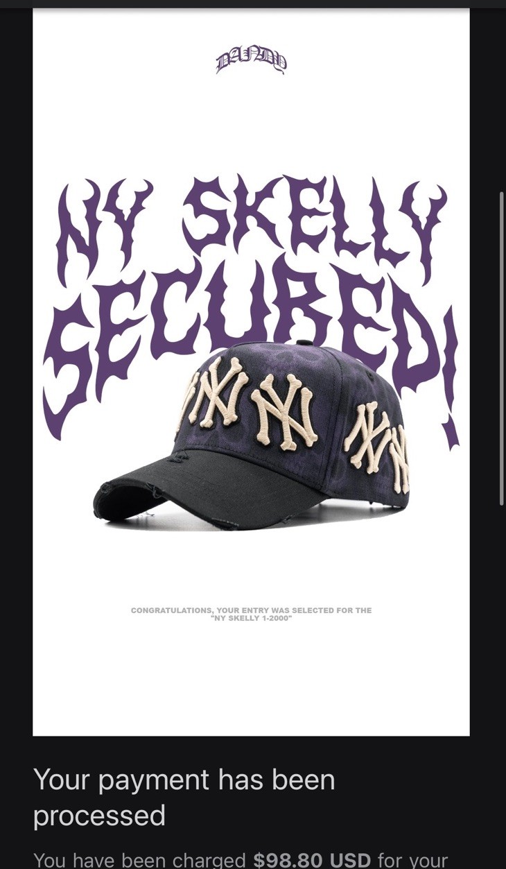 DandyHats NY Skelly #197-#2000