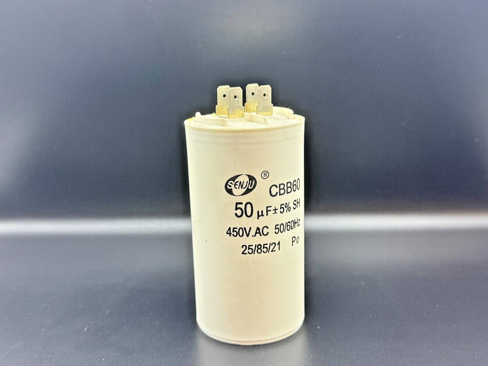 Capacitor CBB60 450VAC 50uf MFD HVAC  Appliance Spade Run/Start