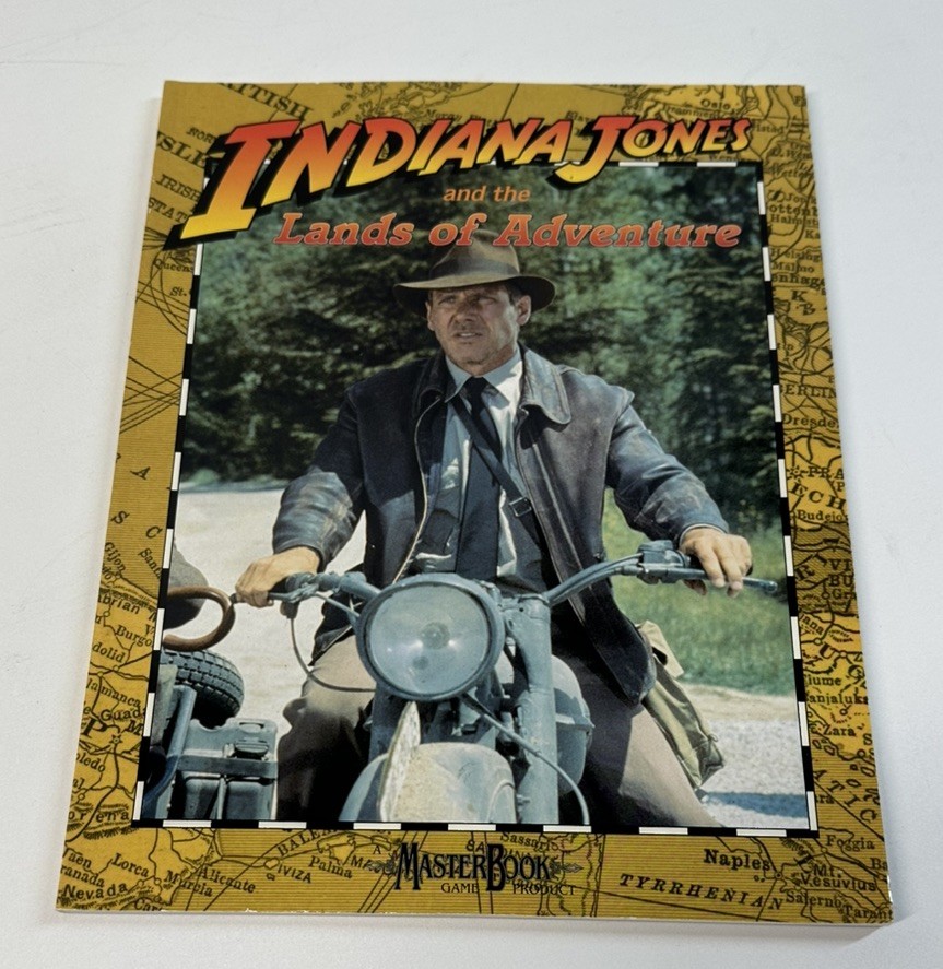 Indiana Jones Lands of Adventure WEG 45005 - D6 RPG West End Games 1995