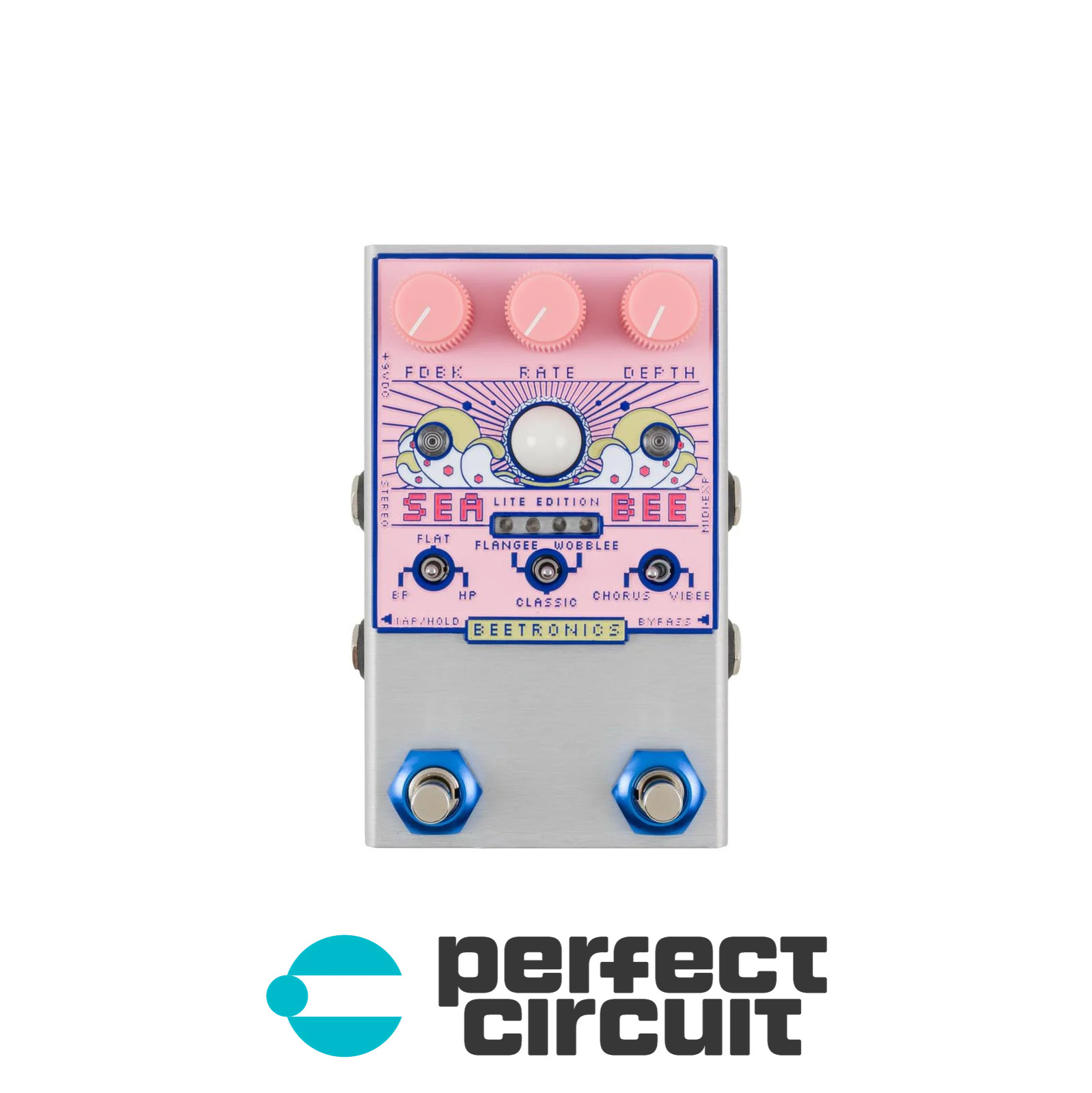 Beetronics FX Seabee Lite Edition (Pink) EFFECTS - NEW - PERFECT CIRCUIT