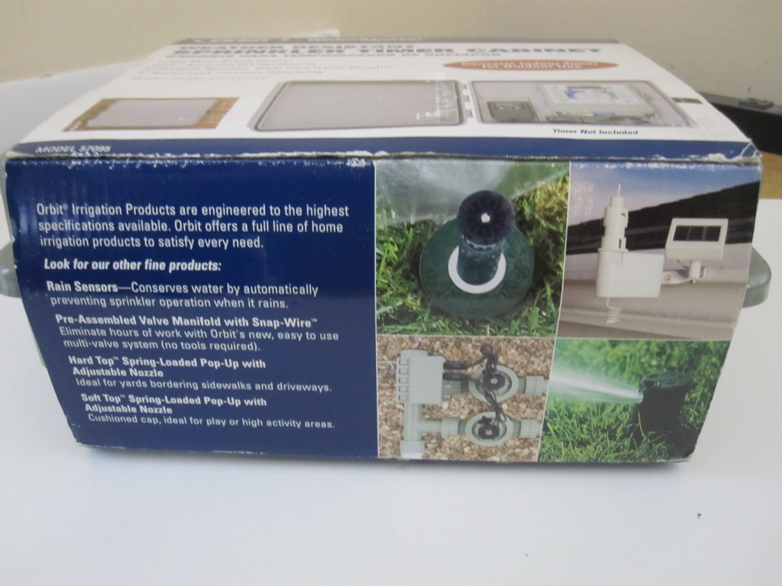ORBIT WATERMASTER SPRINKLER TIMER CABINET 57095-21 NEW