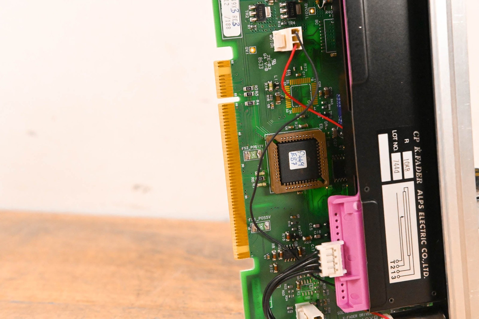 Solid State Logic C300 HD Motorized Fader Module – ALPS K-Fader Assembly CG01UZW