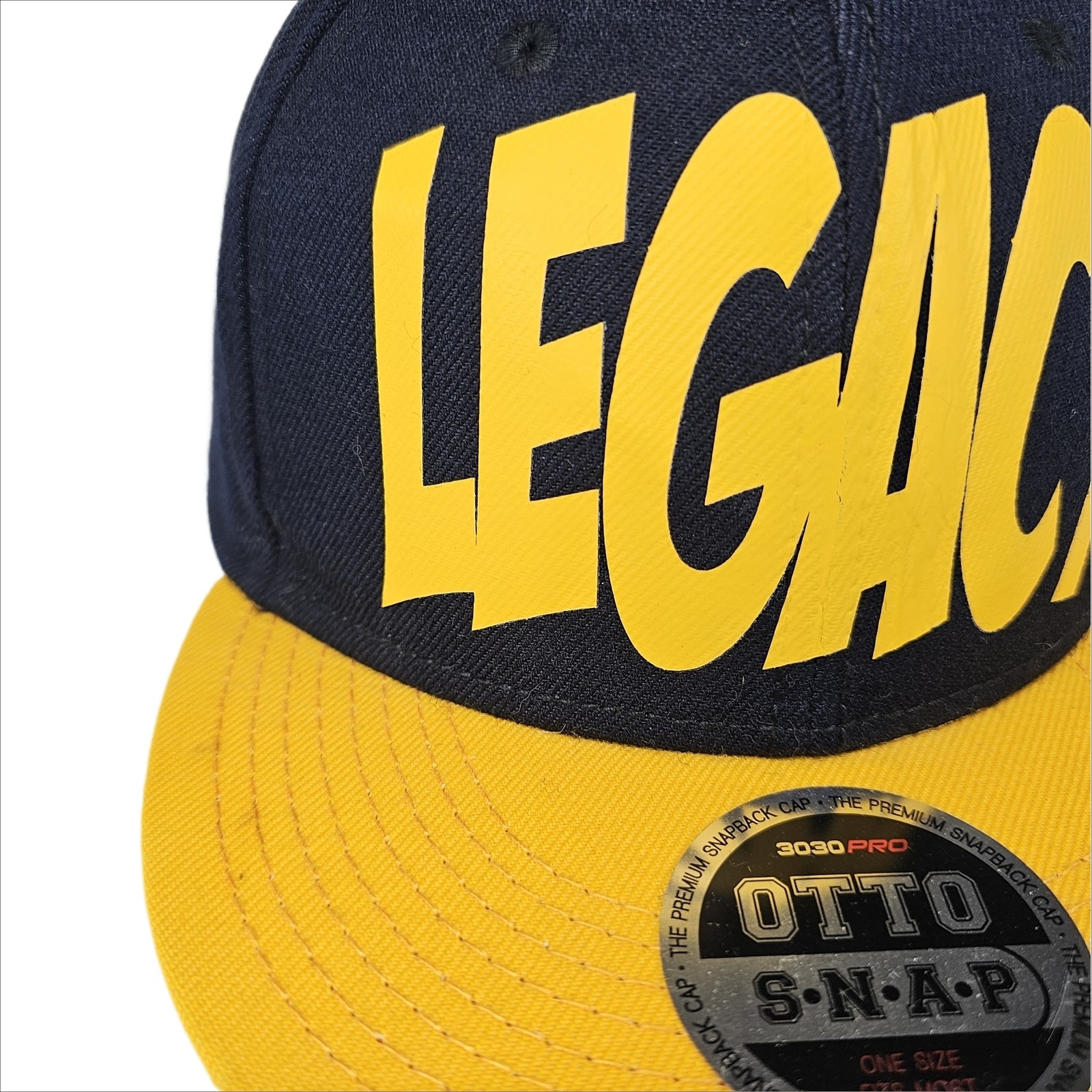 OTTO Legacy Snapback Cap Unisex Flat Bill Hat 3030PRO