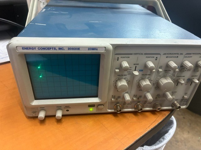 Energy Concepts 30920E 20MHz Oscilloscope PARTS
