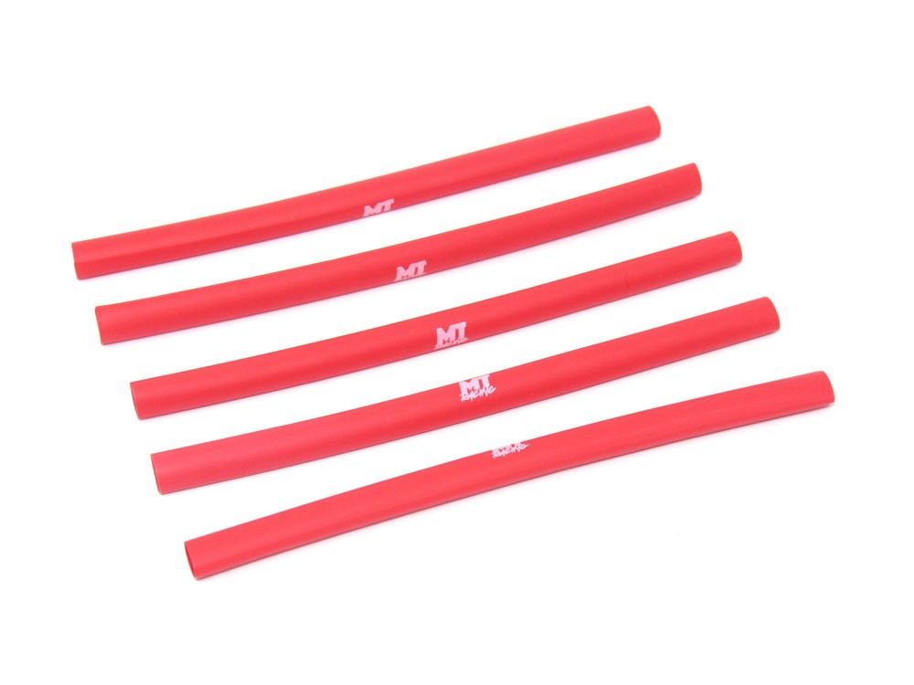 MT Racing 13awg Heat Shrink Red 5pcs 4" MTR1186