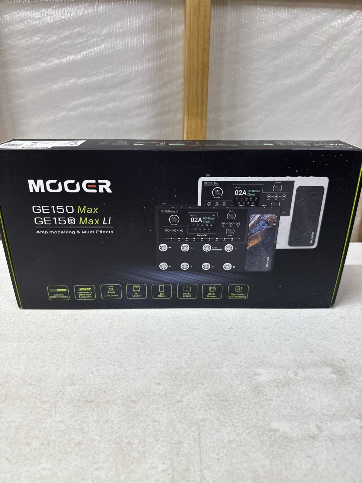 MOOER GE150 Max Amp  Modeling - New Sealed
