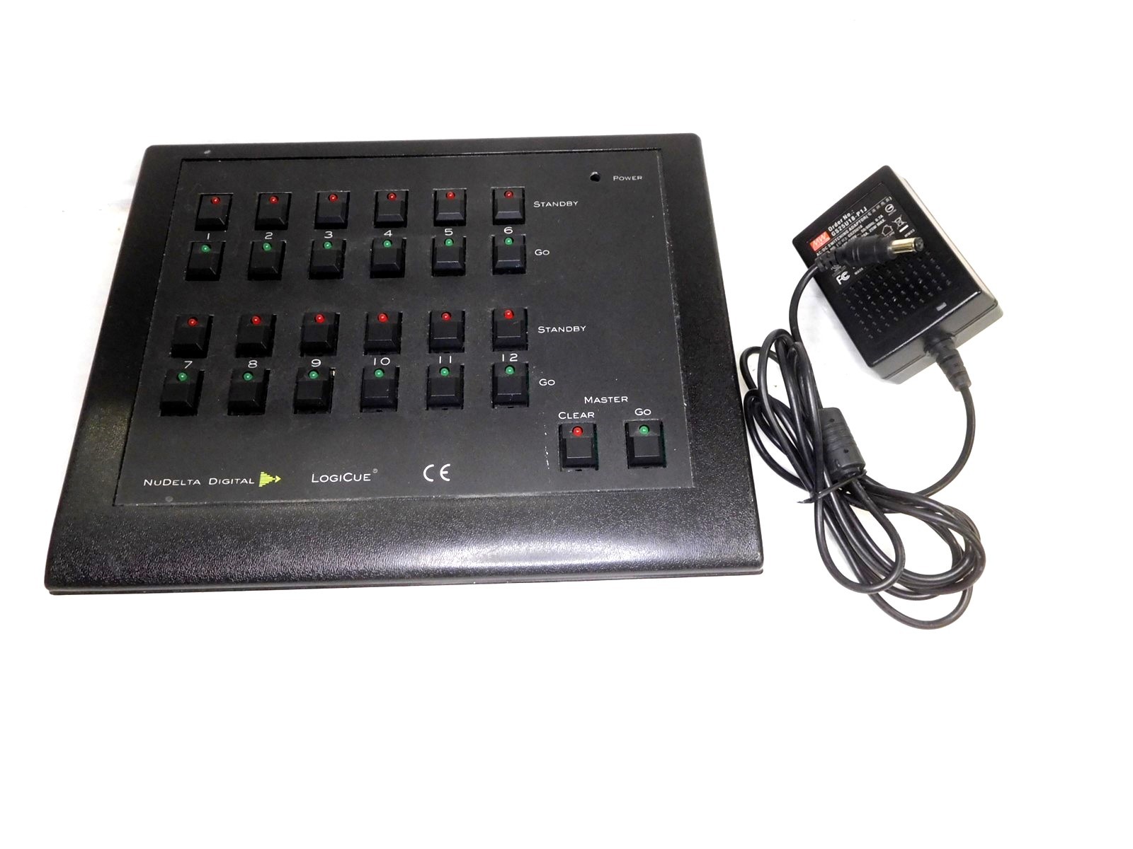 NuDelta Digital LogiCue 12-Channel CUE Light Controller w/ Power Supply (S6)