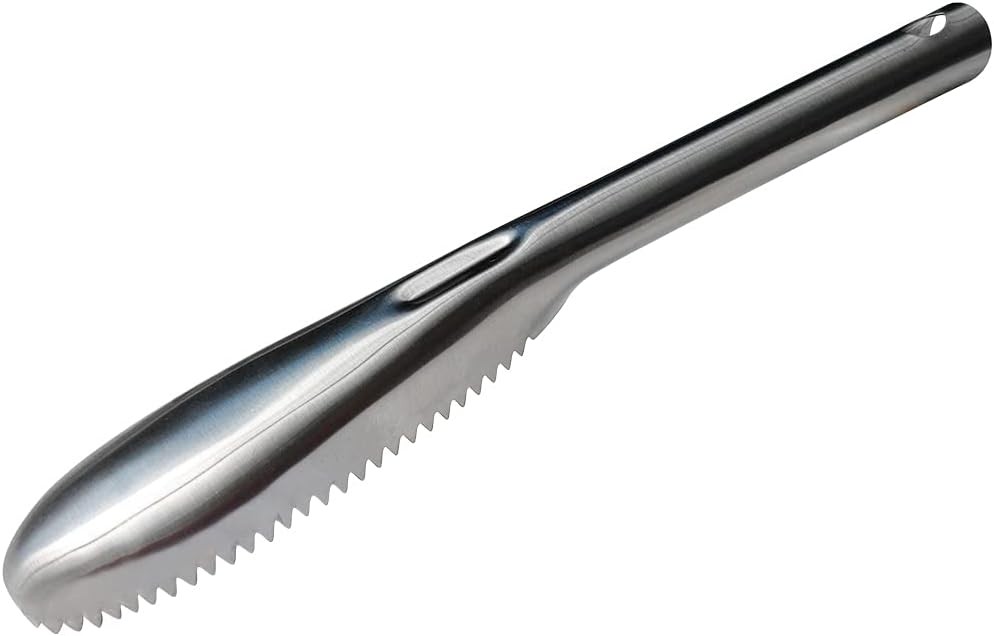Fish Scaler, 304 Stainless Steel Scaler Remover, Sawtooth Descaler...