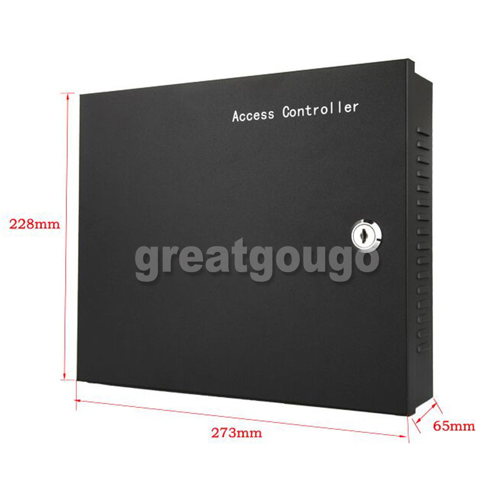 4 Door 4 Readers TCP/IP Access Control System 220V Power Supply Box Software T&