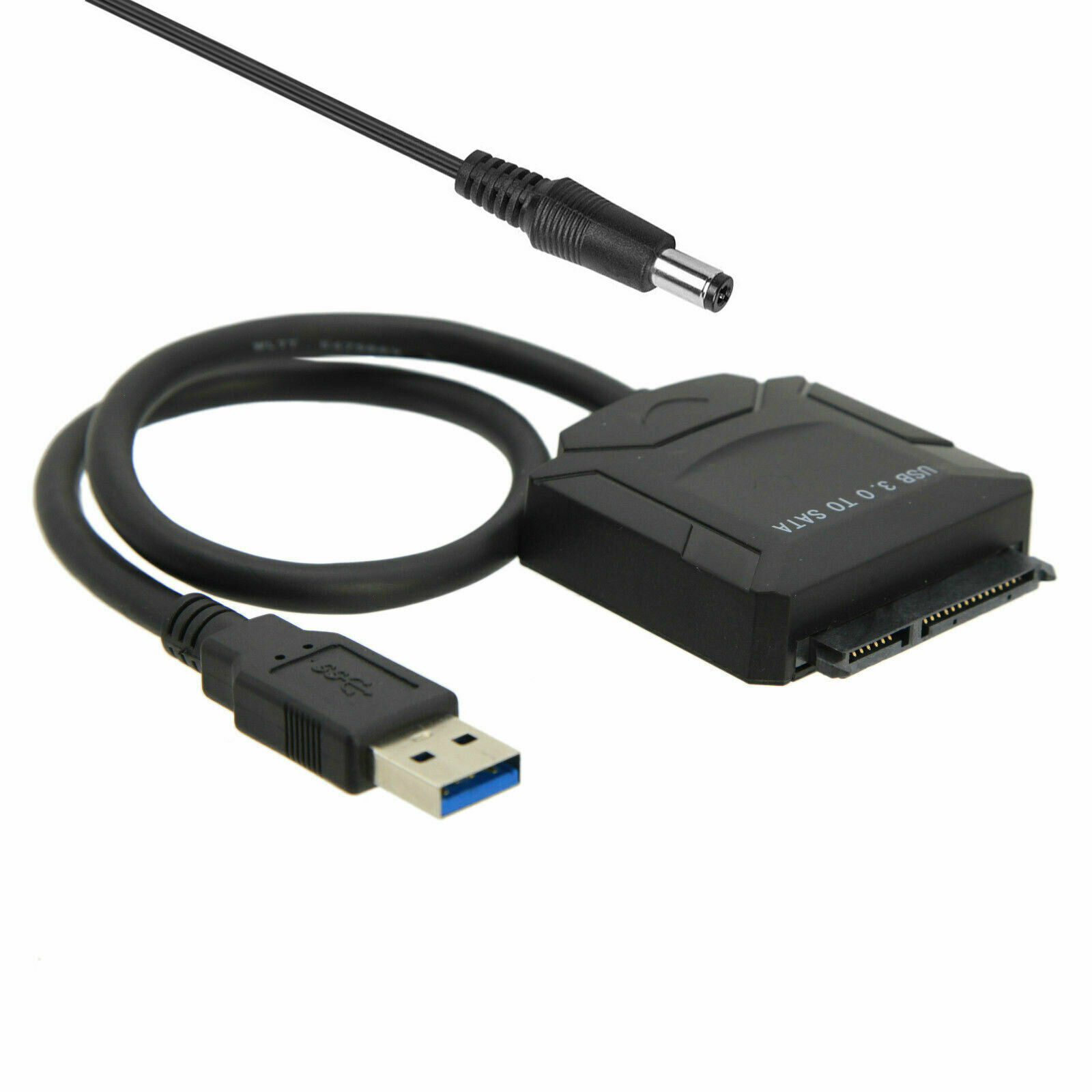 USB 3.0 to SATA External Hard Drive Reader 2.5" 3.5" HDD SSD Power adapter LOT