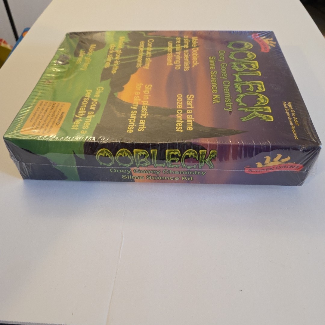 OOBLECK SCIENTIFIC EXPLORER Ooey Gooey Chemistry Slime Science Kit ~ New Sealed