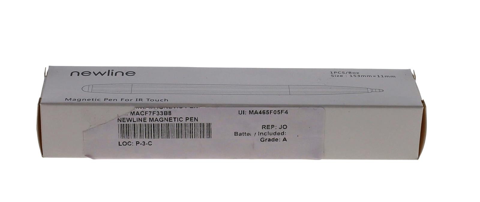 NEW NEWLINE MAGNETIC PEN FOR IR TOUCH 153MM x 11MM