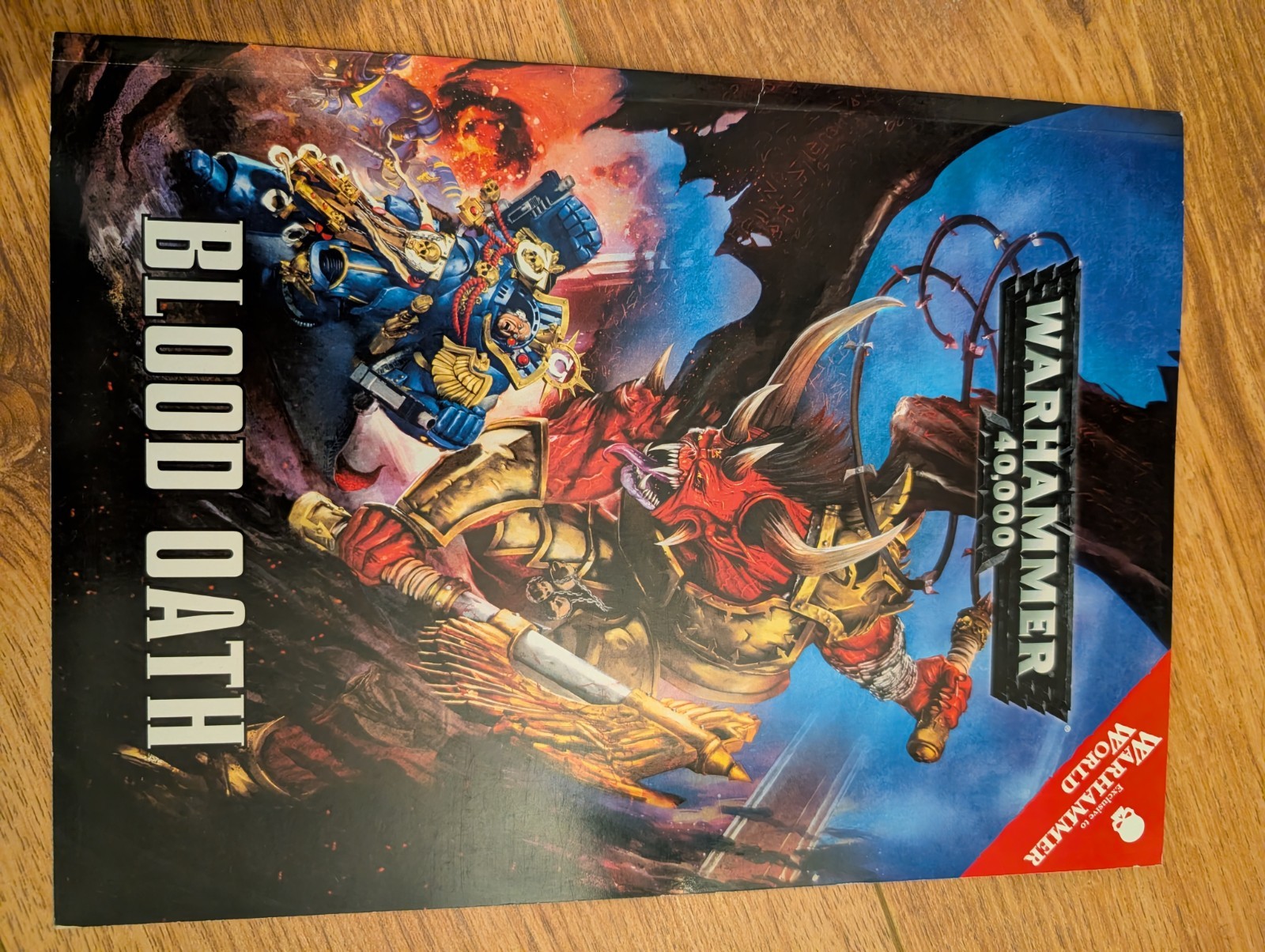 WARHAMMER 40K BLOOD OATH BOOK WARHAMMER WORLD EXCLUSIVE GOOD CONDITION