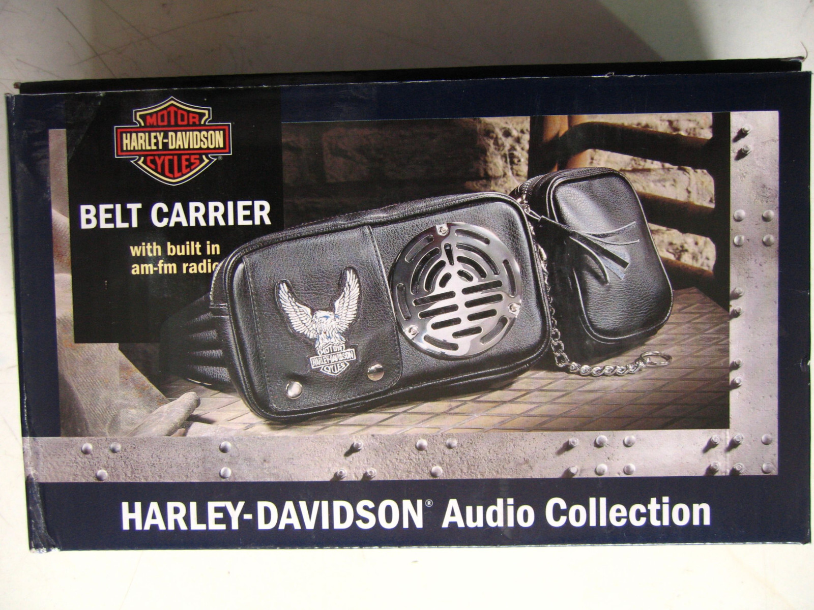 Harley Davidson Belt Carrier Very Rare with built in AM FM Radio