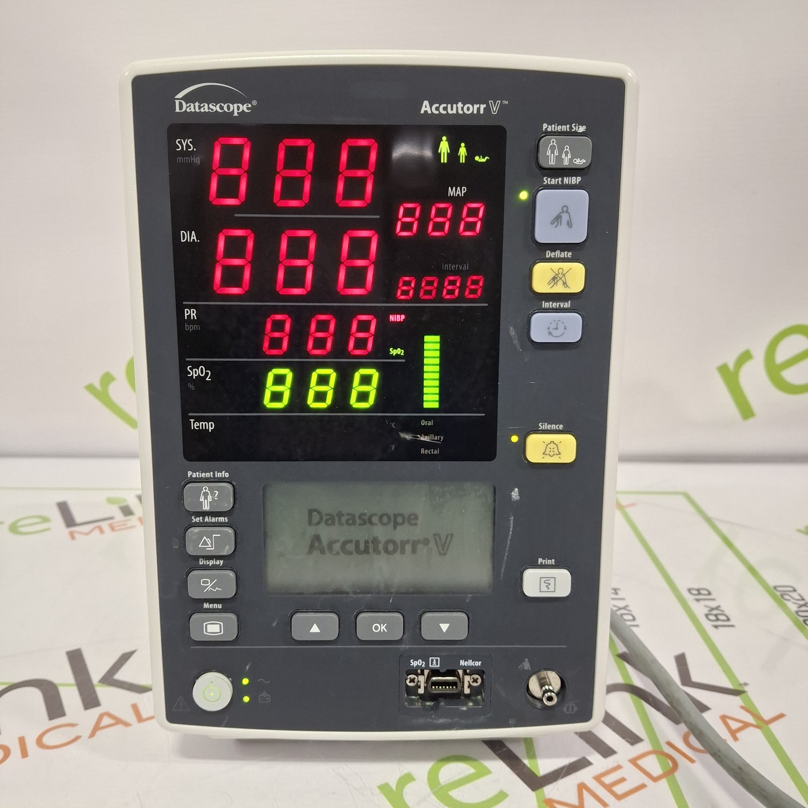 Mindray Datascope Accutorr V Vital Signs Monitor