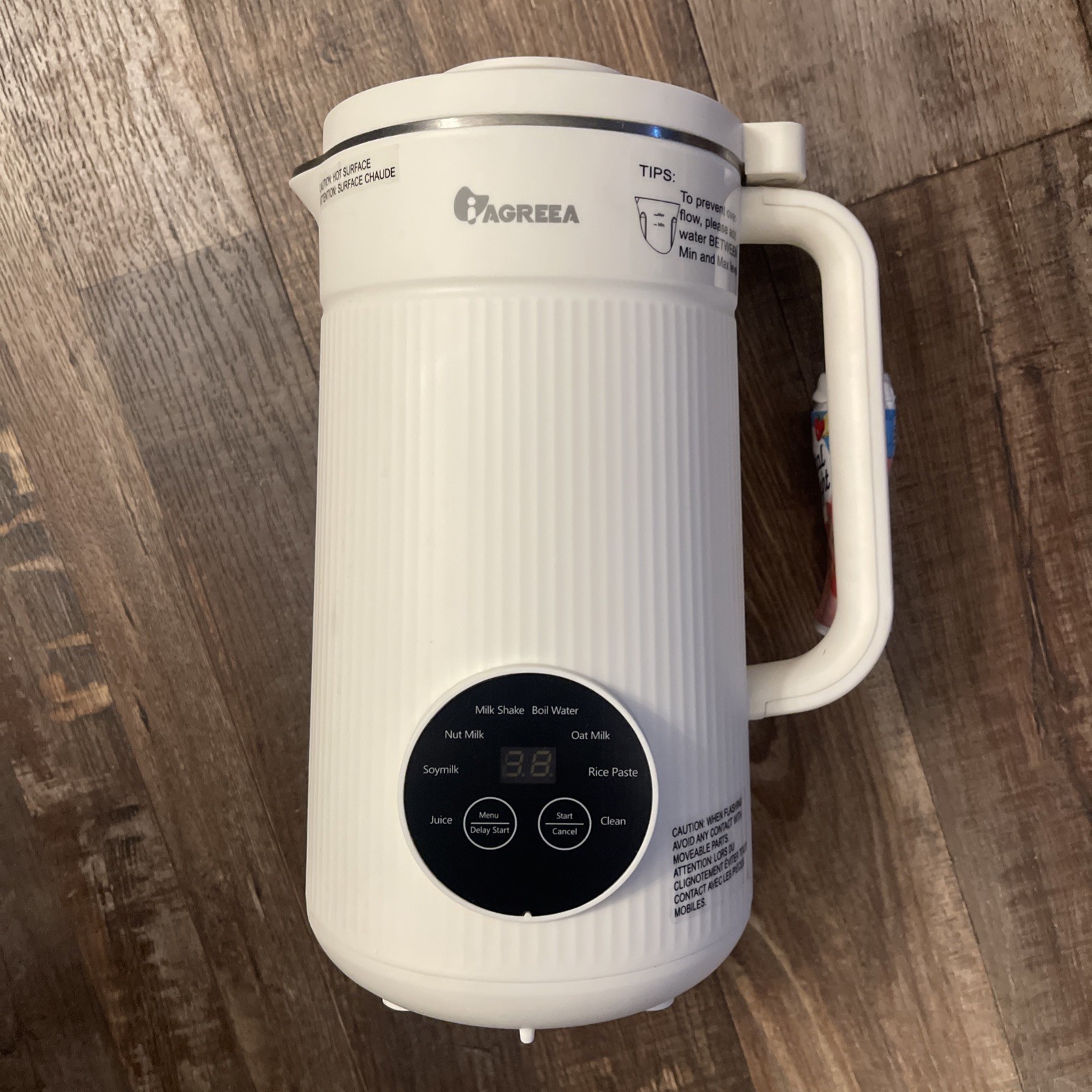 iAgreea 35oz Nut Milk Maker Machine W/10 Blades Automatic Model 8 In 1
